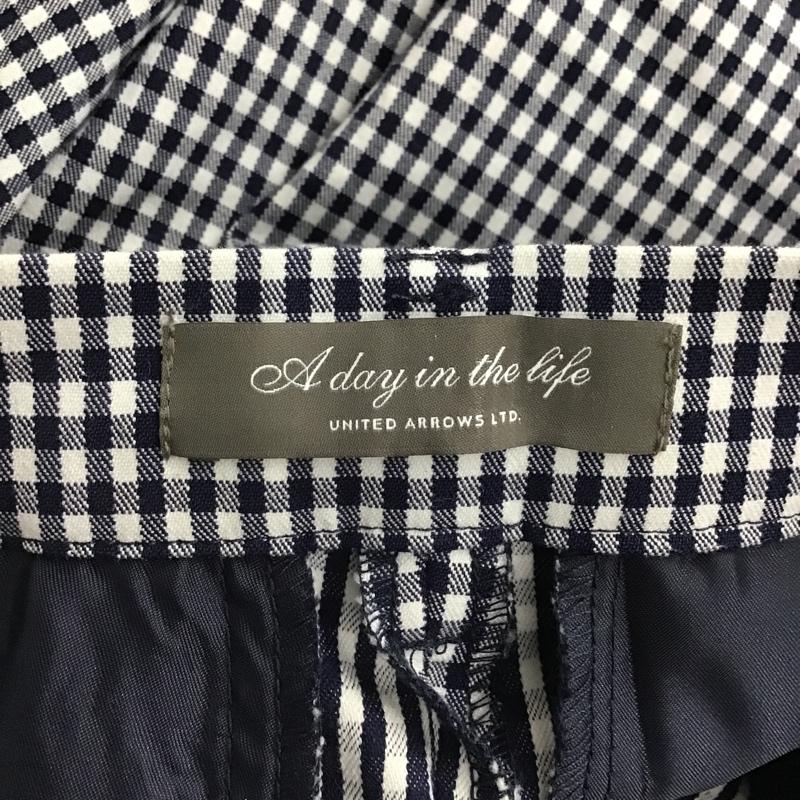 アデイインザライフ ユナイテッドアローズ A day in the life UNITED ARROWS パンツ スラックス 38 チェック マルチカラー / マルチカラー / レディース USED 古着 中古 10077455
