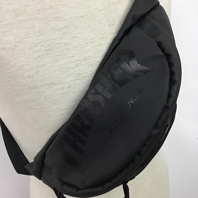 スラッシャー THRASHER ウエストバッグ ウエストバッグ ロゴ、文字 黒 / ブラック / メンズ USED 古着 中古 10077488