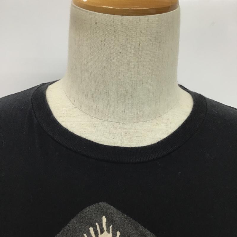 ポールスミス Paul Smith Tシャツ 半袖 M プリント 黒 / ブラック / メンズ USED 古着 中古 10077510