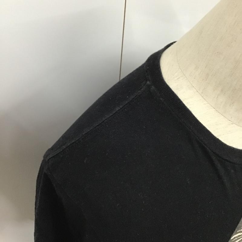ポールスミス Paul Smith Tシャツ 半袖 M プリント 黒 / ブラック / メンズ USED 古着 中古 10077510