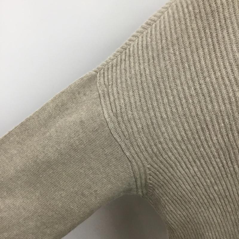 スタディオクリップ studio CLIP ニット、セーター 長袖 L 無地 灰 / グレー / レディース USED 古着 中古 10077536