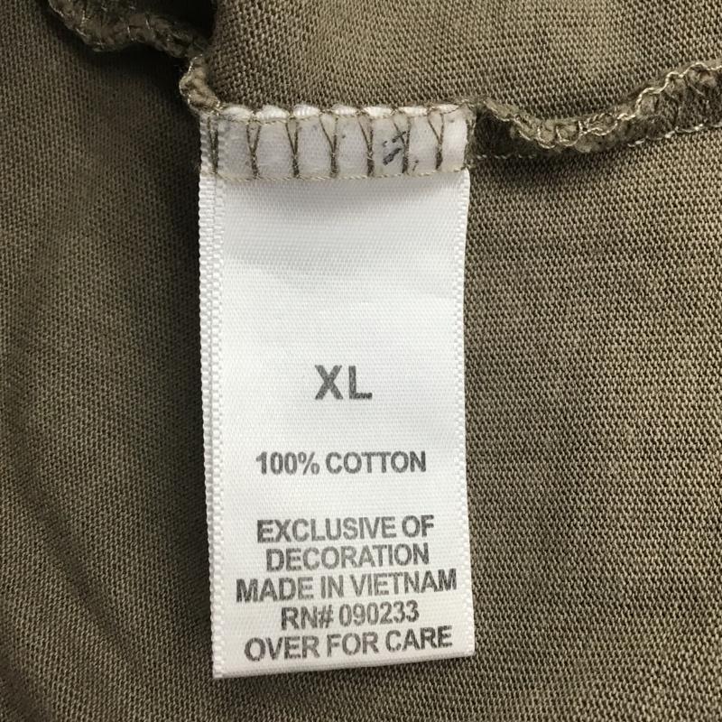 エッセンシャルズ ESSENTIALS Tシャツ 半袖 バックロゴ XL ロゴ、文字 灰 / グレー / メンズ USED 古着 中古 10077664