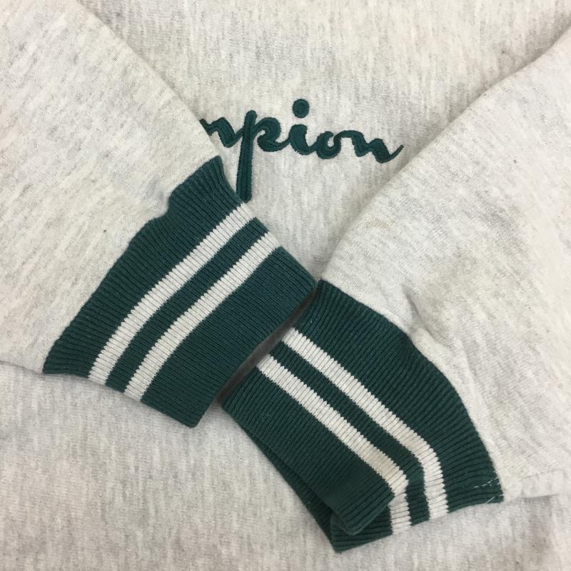 チャンピオン Champion トレーナー 長袖 90's Reverse Weave 刺繍 リブライン XL 刺繍 X ロゴ、文字 白 / ホワイト / メンズ USED 古着 中古 10077684