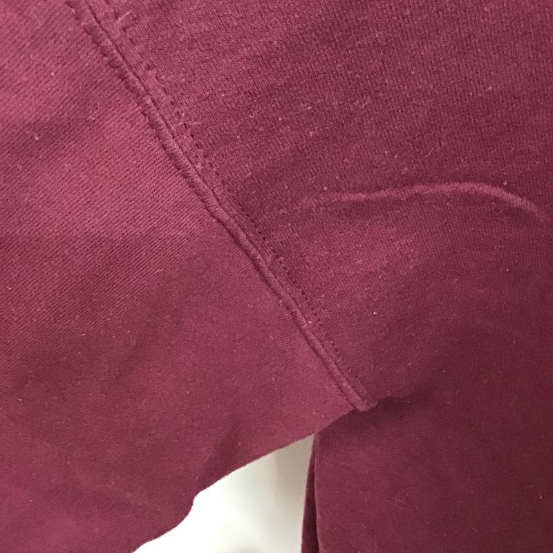 ギルダン GILDAN トレーナー 長袖 スウェット 裏起毛 XL 無地 えんじ / ワインレッド / メンズ USED 古着 中古 10077736