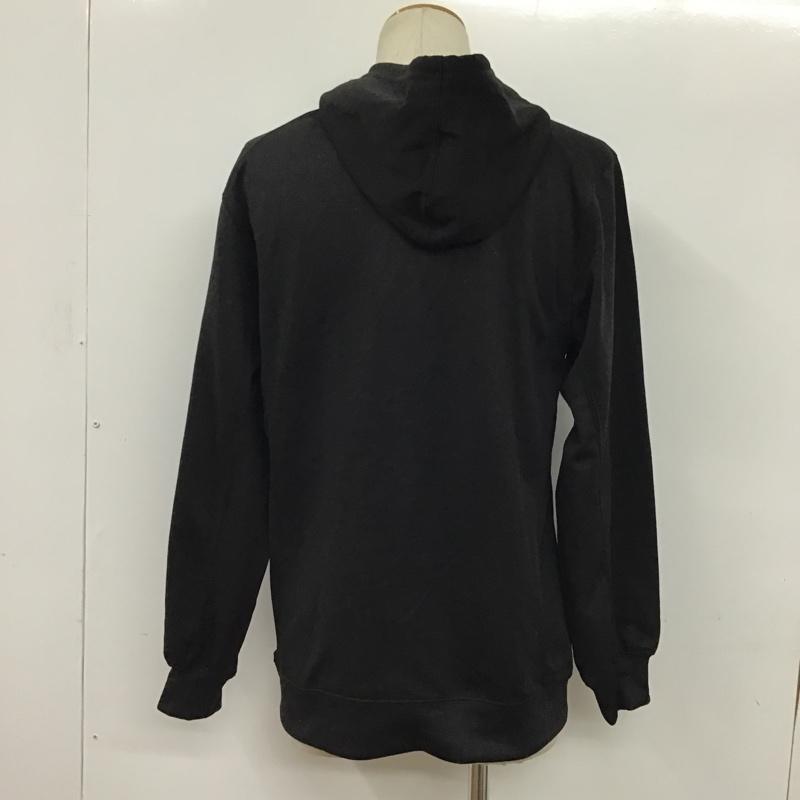 古着 USED パーカー 長袖 裏起毛 プルオーバー S プリント 黒 / ブラック / メンズ USED 古着 中古 10077750