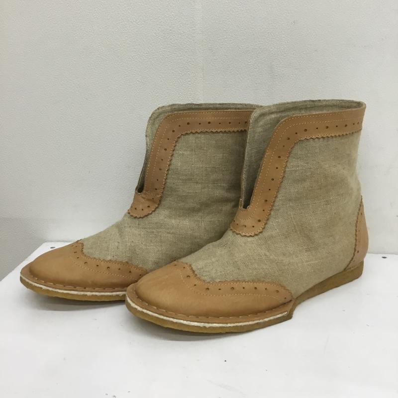ユーズドクロージング used clothes ブーツ ショートブーツ arome de muguet アロマドミュゲ ベージュ / ベージュ / レディース USED 古着 中古 10077808