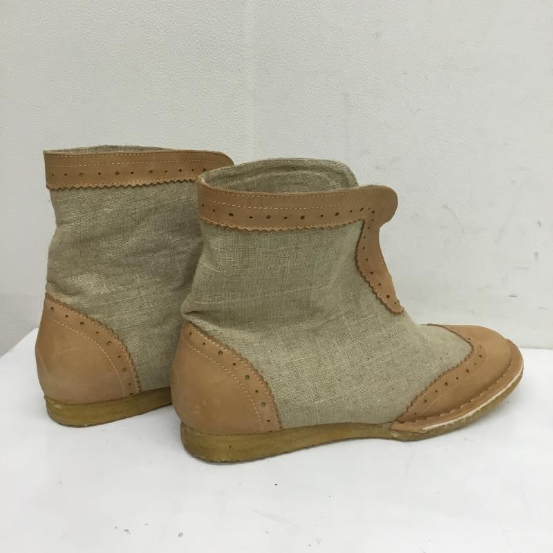 ユーズドクロージング used clothes ブーツ ショートブーツ arome de muguet アロマドミュゲ ベージュ / ベージュ / レディース USED 古着 中古 10077808