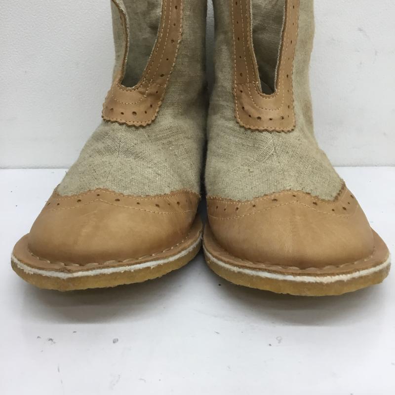ユーズドクロージング used clothes ブーツ ショートブーツ arome de muguet アロマドミュゲ ベージュ / ベージュ / レディース USED 古着 中古 10077808