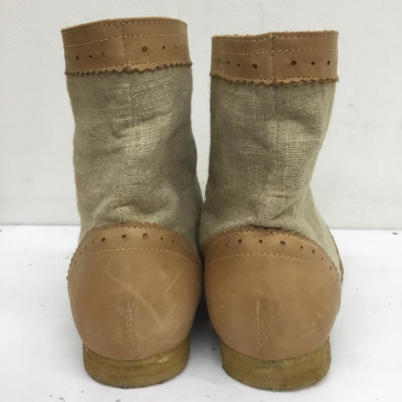 ユーズドクロージング used clothes ブーツ ショートブーツ arome de muguet アロマドミュゲ ベージュ / ベージュ / レディース USED 古着 中古 10077808