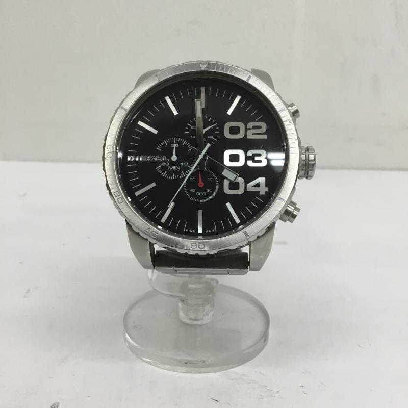 ディーゼル DIESEL 腕時計 アナログ(クォーツ式) DZ4209 メタルバンド 銀 / シルバー / メンズ USED 古着 中古 10077822