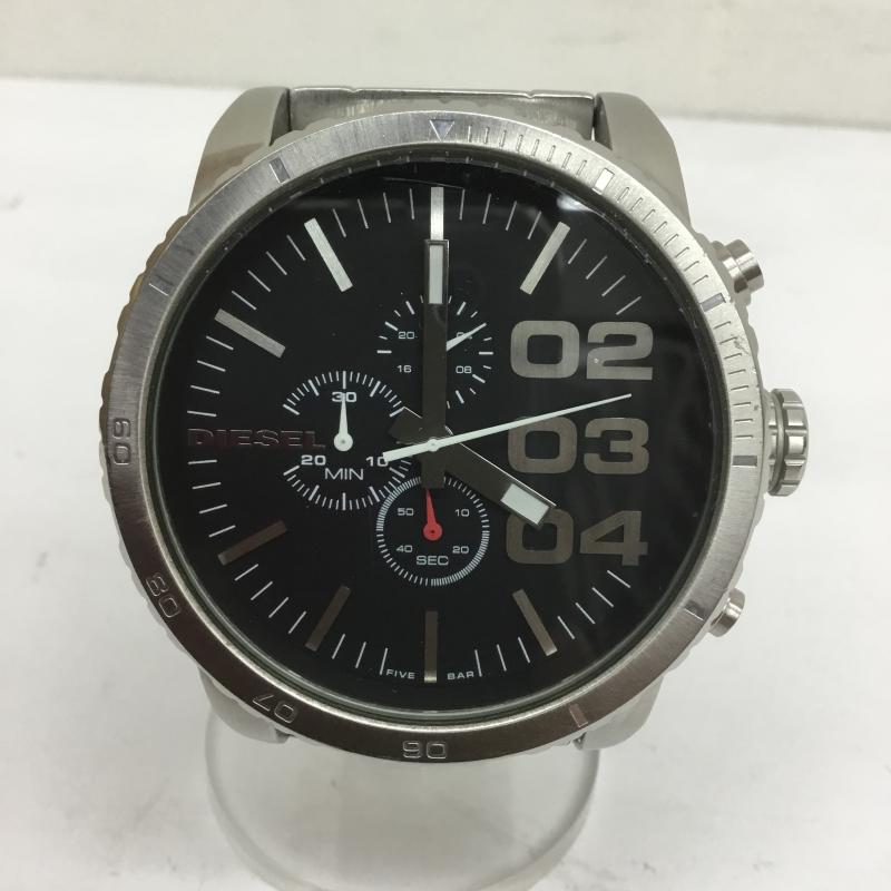 ディーゼル DIESEL 腕時計 アナログ(クォーツ式) DZ4209 メタルバンド 銀 / シルバー / メンズ USED 古着 中古 10077822