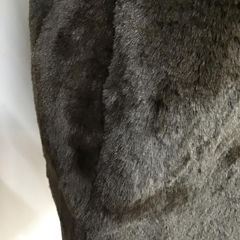 ザラウーマン ZARA WOMAN コート コート一般 4360 041 800 フェイクファー XS 無地 ダークブラウン / ダークブラウン / レディース USED 古着 中古 10077907