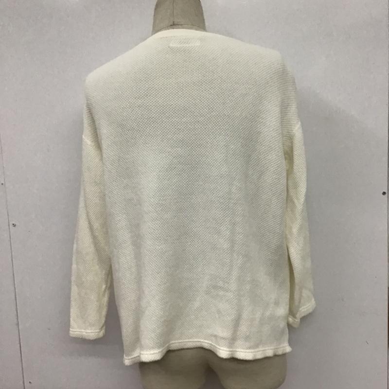 ハリウッドランチマーケット HOLLYWOOD RANCH MARKET Tシャツ 長袖 1 無地 白 / ホワイト / メンズ USED 古着 中古 10077941