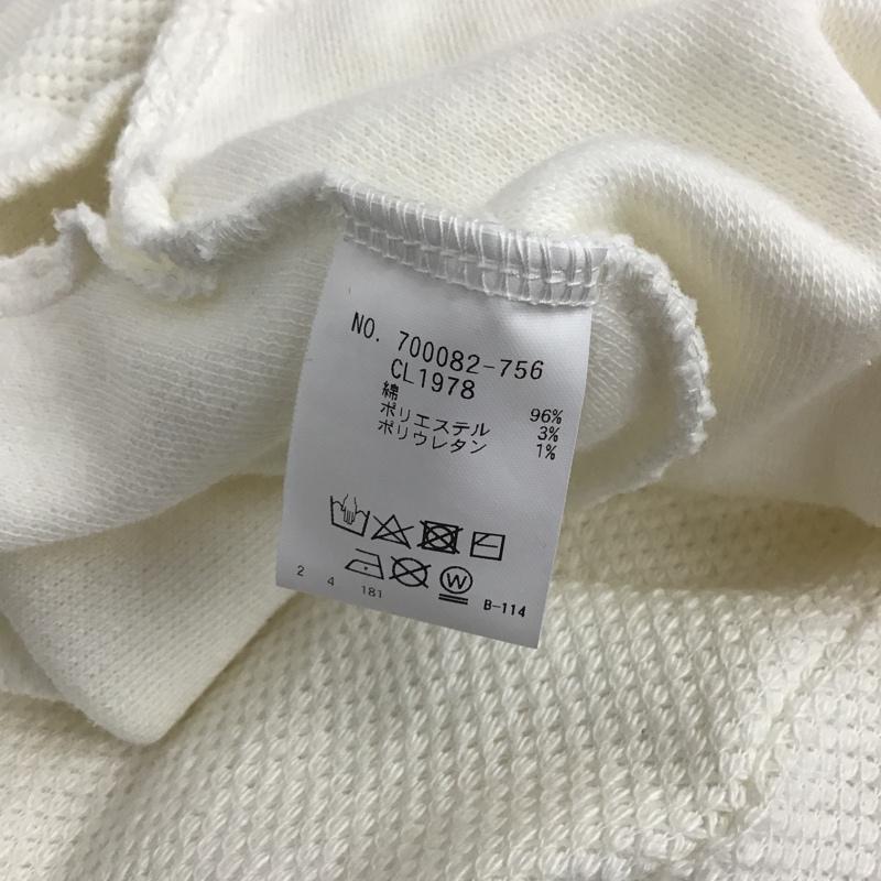 ハリウッドランチマーケット HOLLYWOOD RANCH MARKET Tシャツ 長袖 1 無地 白 / ホワイト / メンズ USED 古着 中古 10077941