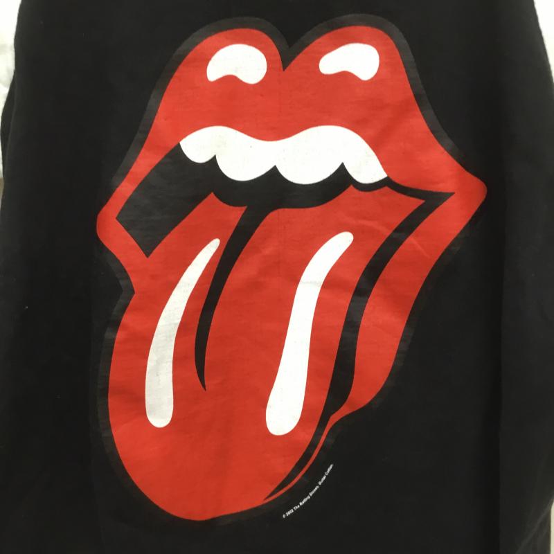 ユーズドクロージング used clothes Tシャツ 七分袖 Wall of Fame Rolling Stones 2004年 コピーライト 00s M ロゴ、文字 黒 / ブラック / メンズ USED 古着 中古 10077980