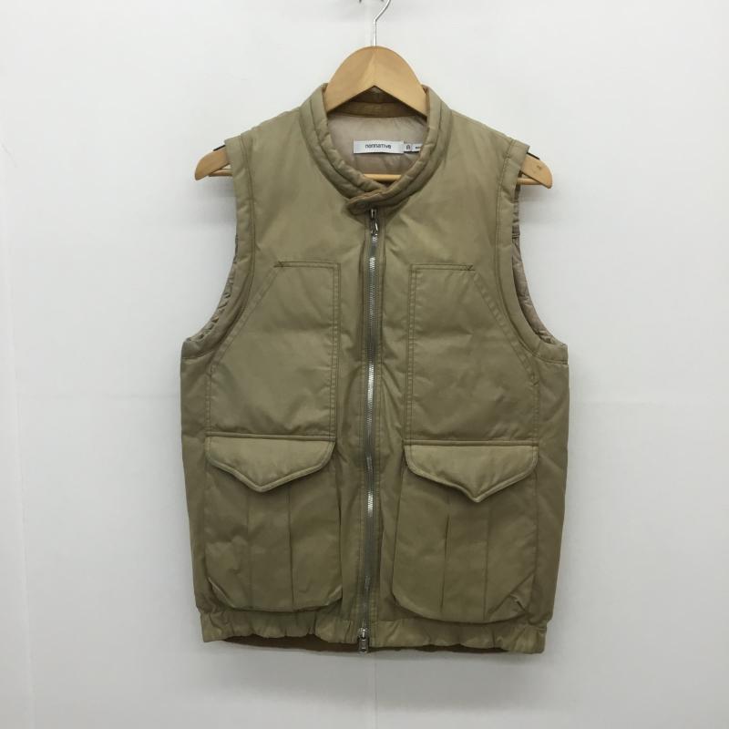 ノンネイティブ nonnative ジャケット、上着 ダウンベスト Millerain NN-V2103 ダウンベスト 0 無地 ベージュ / ベージュ / メンズ USED 古着 中古 10078007
