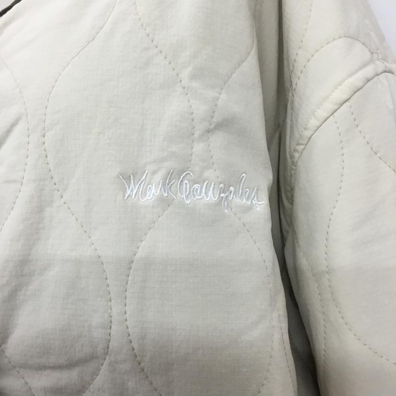 古着 USED コート コート一般 211256 Mark Gonzales キルティング ノーカラー リバーシブル M ロゴ、文字 カーキ / カーキ / X アイボリー / アイボリー / レディース USED 古着 中古 10078049