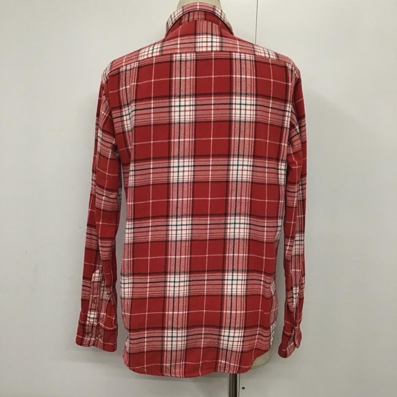 カーハート Carhartt シャツ、ブラウス 長袖 E721-1806 ワークシャツ M チェック 赤 / レッド / X 白 / ホワイト / X 黒 / ブラック / メンズ USED 古着 中古 10078066