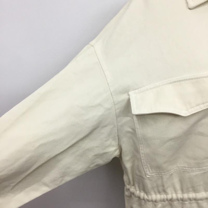 ザラ ZARA ジャケット、上着 ジャケット、ブレザー S 無地 オフホワイト / オフホワイト / レディース USED 古着 中古 10078131