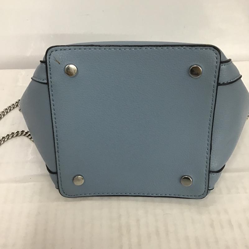 ザラ ZARA ショルダーバッグ ショルダーバッグ 無地 水色 / ライトブルー / レディース USED 古着 中古 10078152