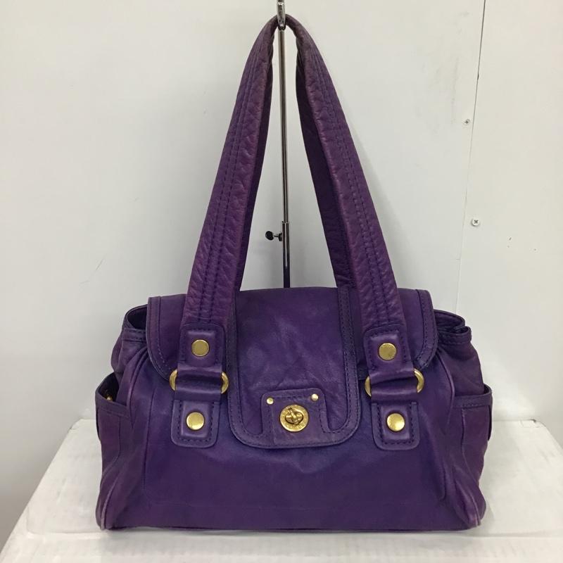 マークバイマークジェイコブス MARC by MARC JACOBS トートバッグ トートバッグ ハンドバック 無地 紫 / パープル / レディース USED 古着 中古 10078169