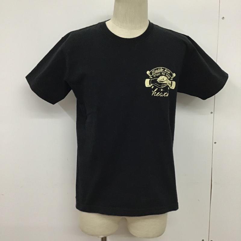 ナッカード KNACKERED Tシャツ 半袖 バックプリント M ロゴ、文字 黒 / ブラック / メンズ USED 古着 中古 10078347