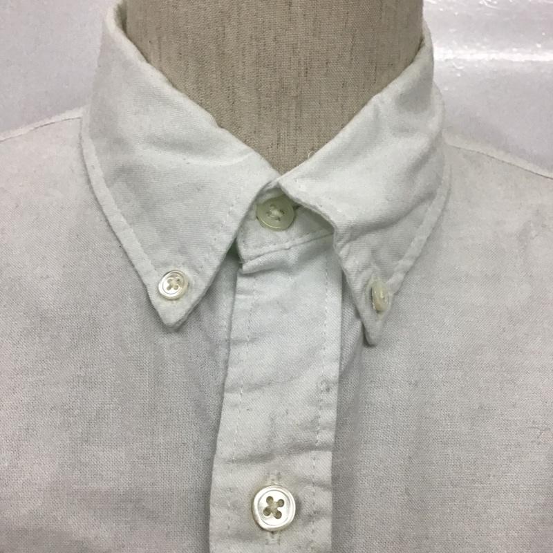 リーバイス Levi's シャツ、ブラウス 長袖 72629-0001 ボタンダウン S ワンポイント 白 / ホワイト / X 緑 / グリーン / X 紺 / ネイビー / メンズ USED 古着 中古 10078351
