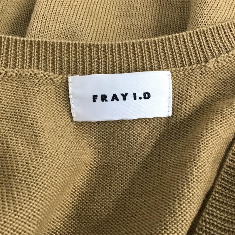 フレイ アイディー FRAY I.D ニット、セーター 長袖 FREE 無地 キャメル / キャメル / レディース USED 古着 中古 10078453