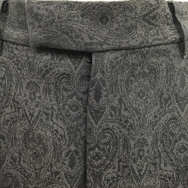 ローリーズファーム LOWRYS FARM パンツ スラックス M 総柄 チャコールグレー / チャコールグレー / レディース USED 古着 中古 10078465