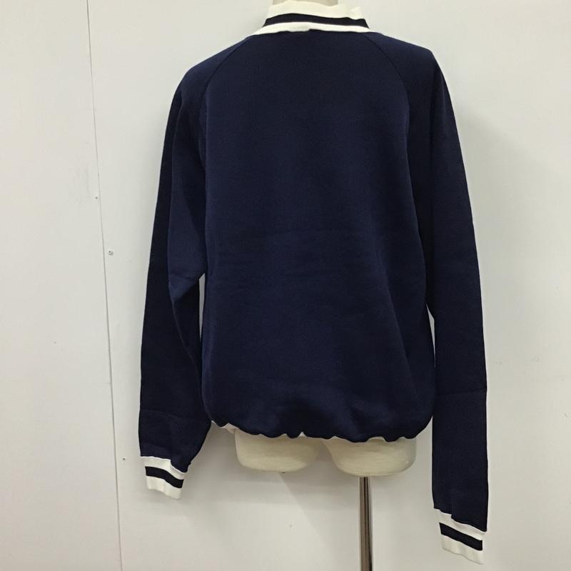 チャンピオン Campion トレーナー 長袖 XL 無地 X プリント 紺 / ネイビー / メンズ USED 古着 中古 10078475