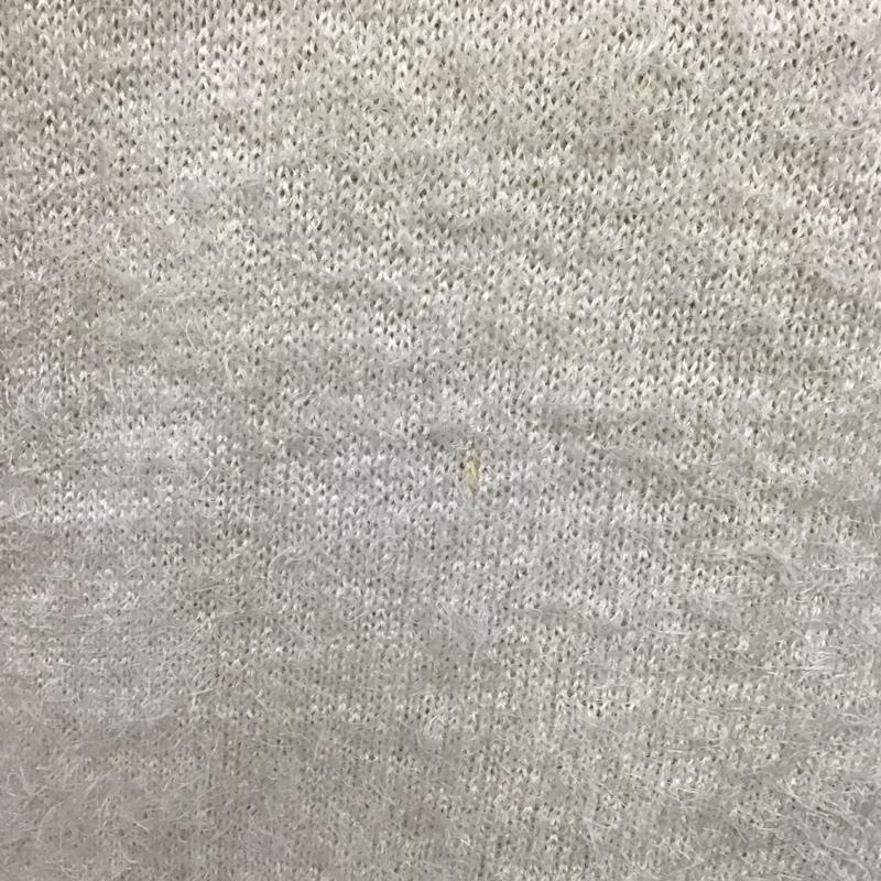 YEVS YEVS ニット、セーター 長袖 82451210-99 無地 オフホワイト / オフホワイト / レディース USED 古着 中古 10078563