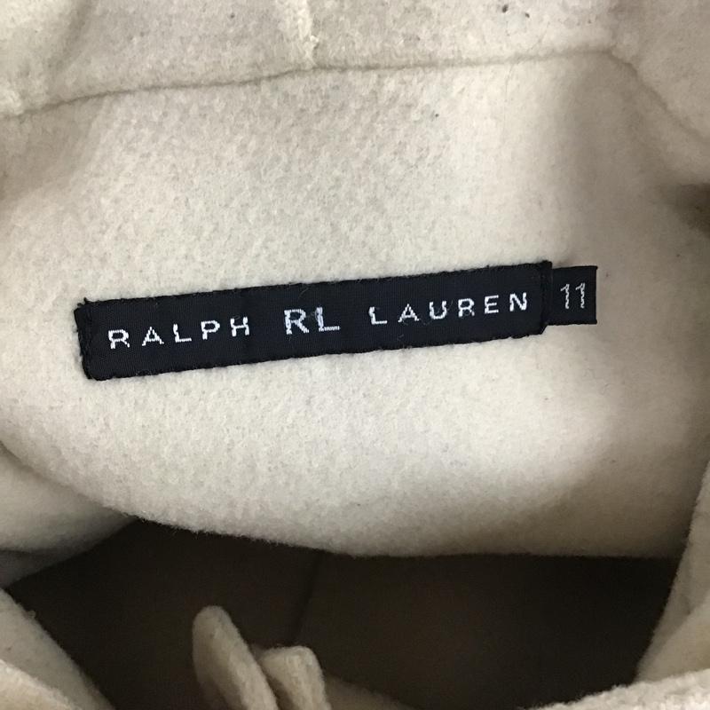 ラルフローレン RALPHLAUREN コート コート一般 ダッフルコート RL 無地 アイボリー / アイボリー / レディース USED 古着 中古 10078564