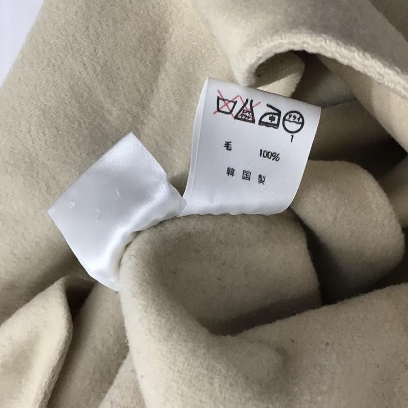 ラルフローレン RALPHLAUREN コート コート一般 ダッフルコート RL 無地 アイボリー / アイボリー / レディース USED 古着 中古 10078564