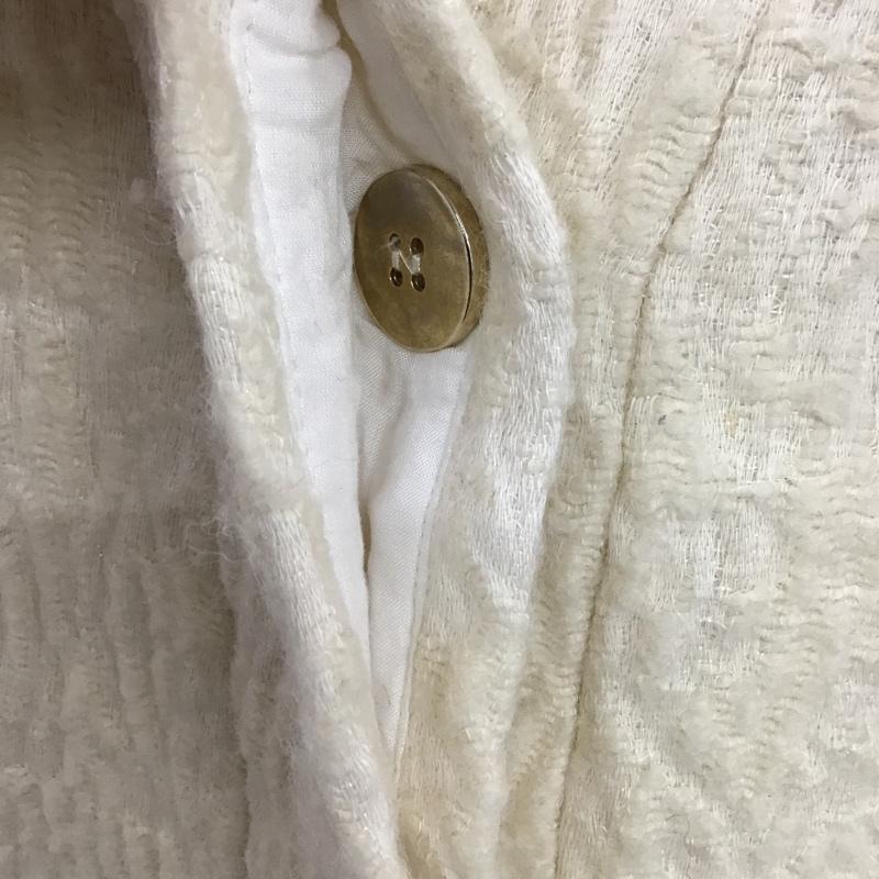 ザラベーシック ZARA BASIC コート コート一般 7807 291 712 ノーカラー L 無地 アイボリー / アイボリー / レディース USED 古着 中古 10078565
