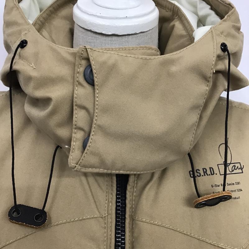 ジースターロゥ G-STAR RAW ベスト ベスト S ロゴ、文字 ベージュ / ベージュ / レディース USED 古着 中古 10078568