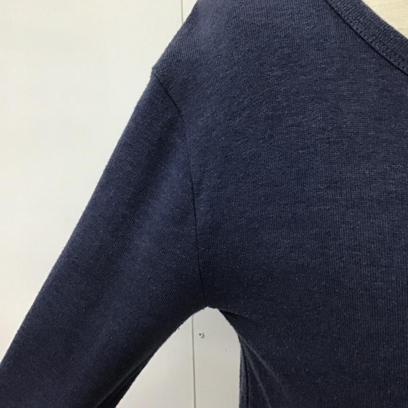 ロンハーマン Ron Herman カットソー 長袖 S 無地 紺 / ネイビー / メンズ USED 古着 中古 10078732