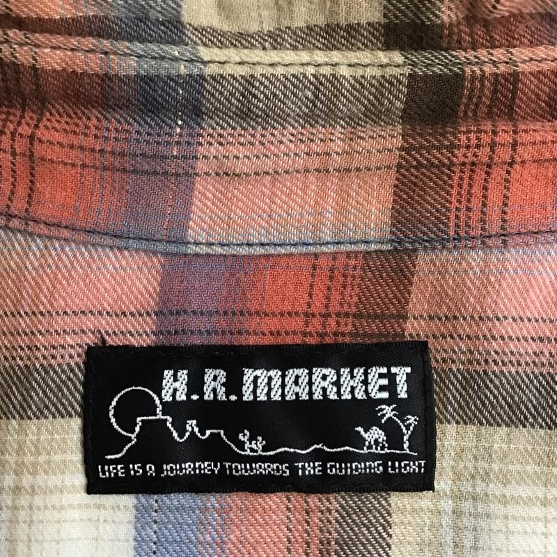 ハリウッドランチマーケット HRMARKET シャツ、ブラウス 長袖 700010-871 ウエスタンシャツ 1 チェック マルチカラー / マルチカラー / メンズ USED 古着 中古 10078745