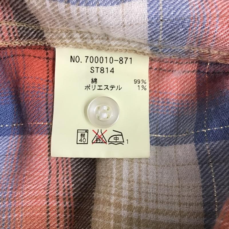 ハリウッドランチマーケット HRMARKET シャツ、ブラウス 長袖 700010-871 ウエスタンシャツ 1 チェック マルチカラー / マルチカラー / メンズ USED 古着 中古 10078745