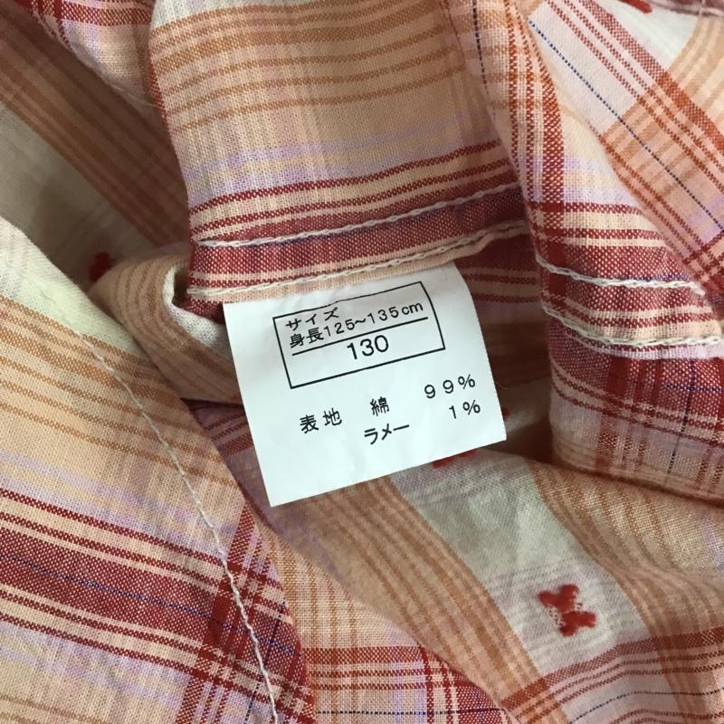 ヒステリック HYSTERIC シャツ、ブラウス 長袖 130cm 130cm チェック マルチカラー / マルチカラー / ボーイズ USED 古着 中古 10078770