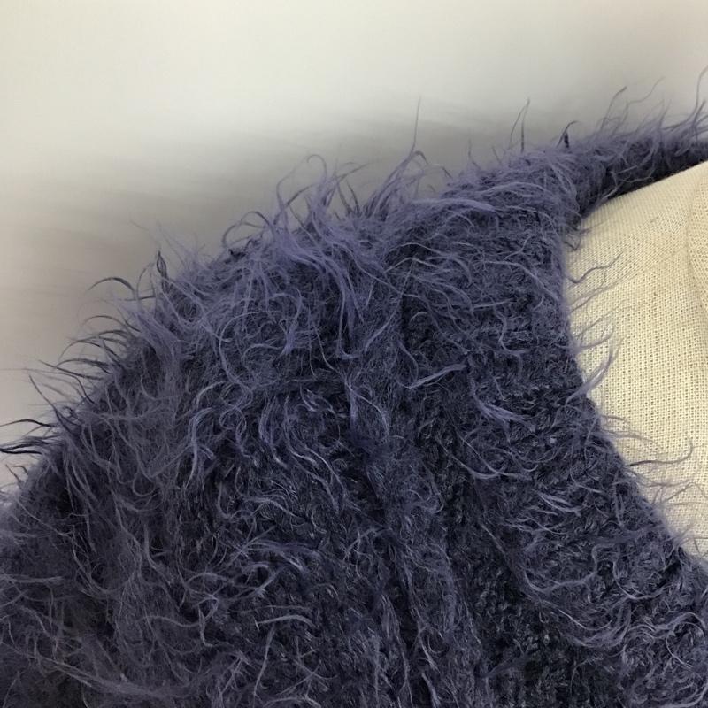 ブルーレーベル・クレストブリッジ BLUE LABEL CRESTBRIDGE ニット、セーター 長袖 55N48-282-29 38 無地 紺 / ネイビー / レディース USED 古着 中古 10078814