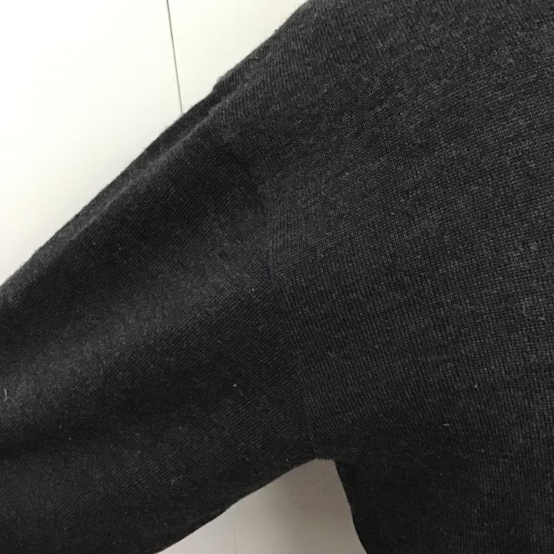 ムッシュ バイ ジバンシイ MONSIEUR GIVENCHY ニット、セーター 長袖 48 無地 チャコールグレー / チャコールグレー / メンズ USED 古着 中古 10078855