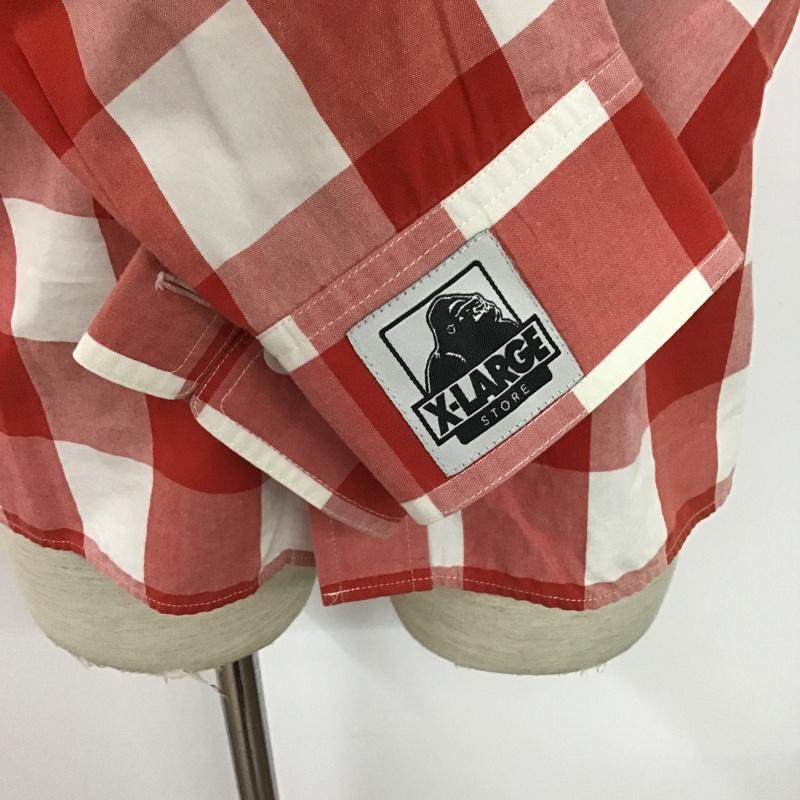 エクストララージ XLARGE シャツ、ブラウス 長袖 チェックシャツ S チェック マルチカラー / マルチカラー / メンズ USED 古着 中古 10078884