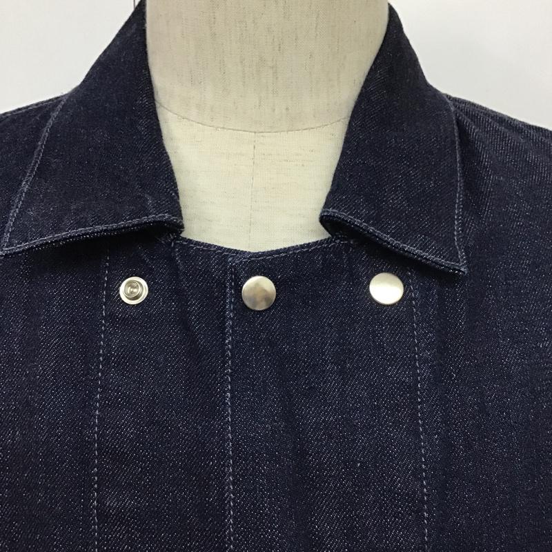 ユナイテッドアローズ UNITED ARROWS コート コート一般 デニム CGS L 無地 インディゴ / インディゴ / メンズ USED 古着 中古 10078907