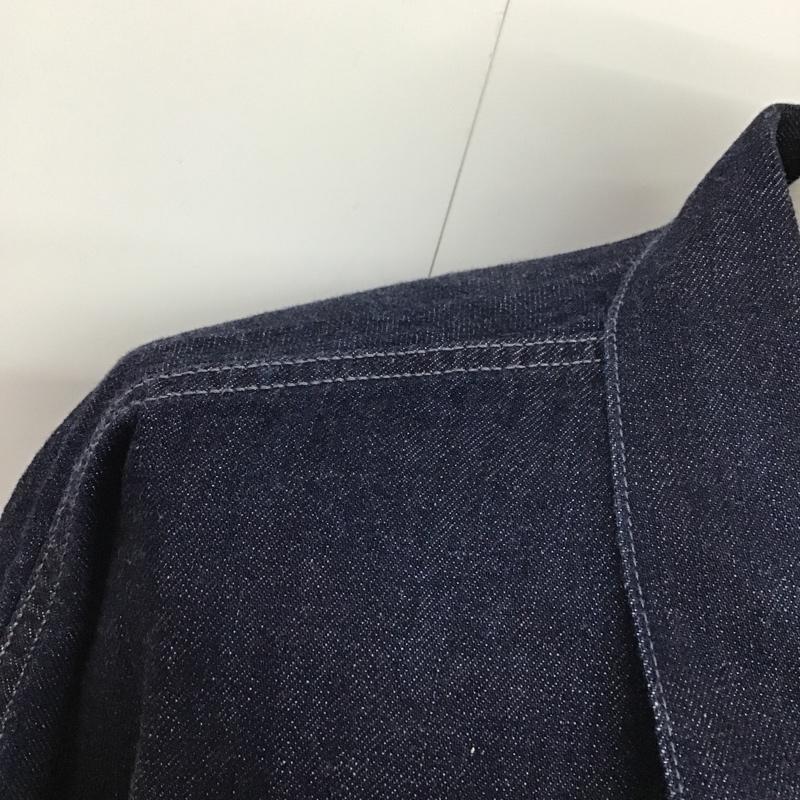 ユナイテッドアローズ UNITED ARROWS コート コート一般 デニム CGS L 無地 インディゴ / インディゴ / メンズ USED 古着 中古 10078907