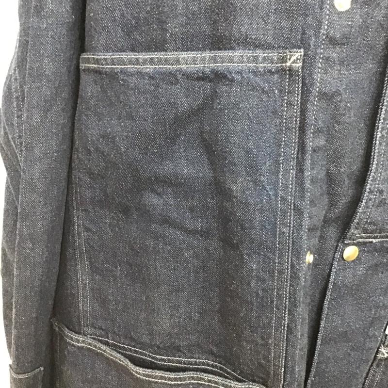 ユナイテッドアローズ UNITED ARROWS コート コート一般 デニム CGS L 無地 インディゴ / インディゴ / メンズ USED 古着 中古 10078907