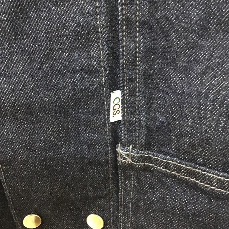 ユナイテッドアローズ UNITED ARROWS コート コート一般 デニム CGS L 無地 インディゴ / インディゴ / メンズ USED 古着 中古 10078907
