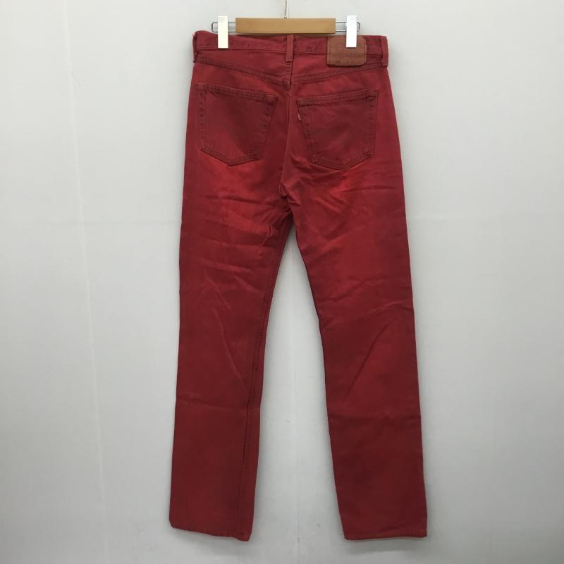 リーバイス Levi's パンツ デニム、ジーンズ 501 USA製 90s 後染め 31インチ 赤 / レッド / メンズ USED 古着 中古 10078931