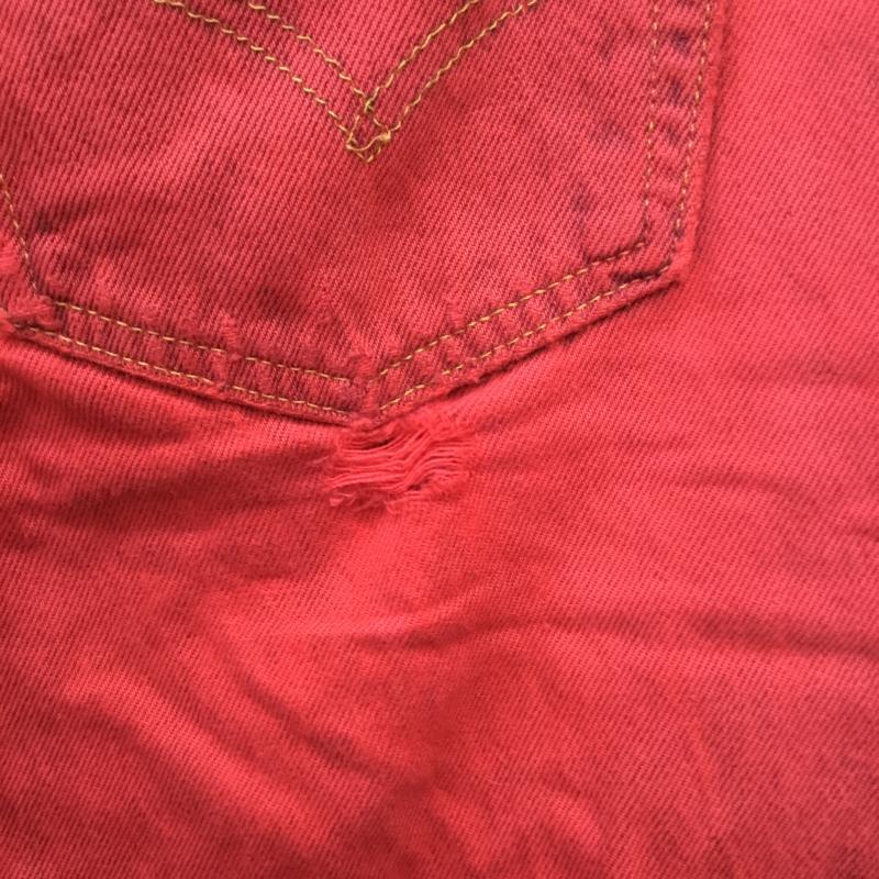 リーバイス Levi's パンツ デニム、ジーンズ 501 USA製 90s 後染め 31インチ 赤 / レッド / メンズ USED 古着 中古 10078931