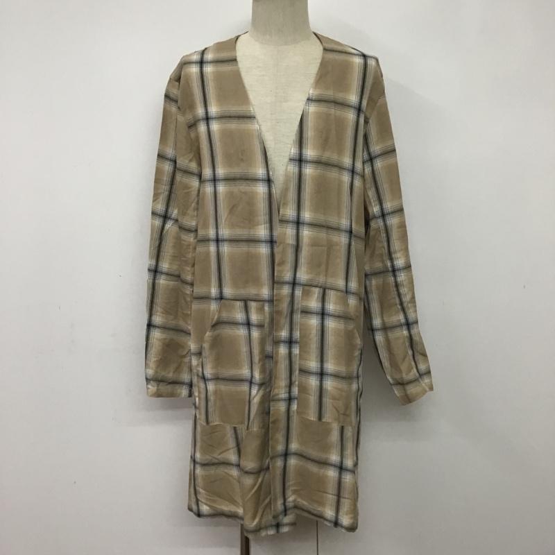 アズールバイマウジー AZUL BY MOUSSY コート コート一般 251esy30-062c CHECK LONG COAT チェックロングコート L チェック マルチカラー / マルチカラー / メンズ USED 古着 中古 10078944
