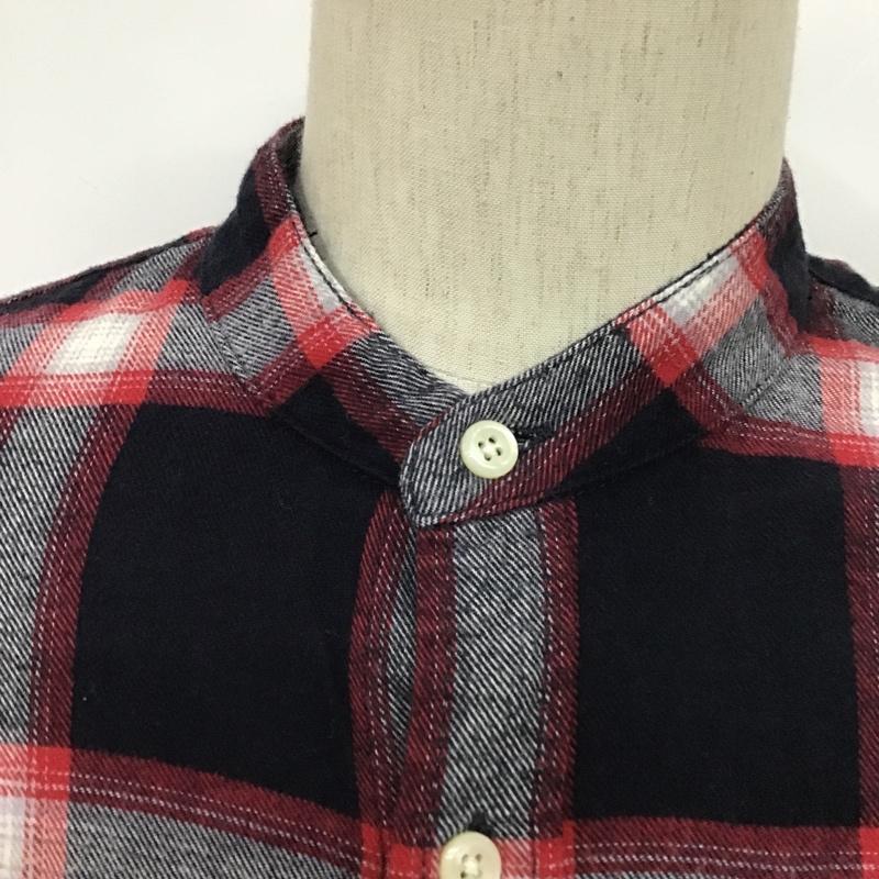 グローバルワーク GLOBAL WORK シャツ、ブラウス 長袖 チェックシャツ M チェック マルチカラー / マルチカラー / メンズ USED 古着 中古 10078998